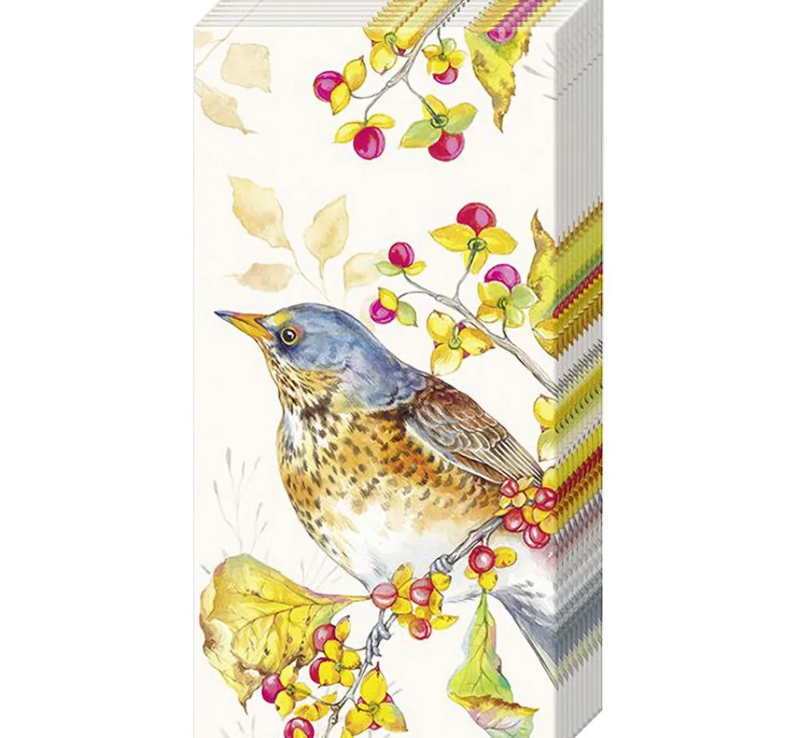 Online IHR Papiertaschentücher "Autumn Birds"