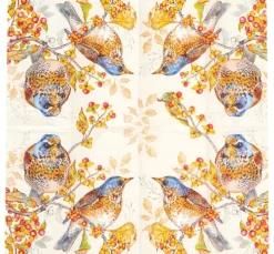Online IHR Papiertaschentücher "Autumn Birds"