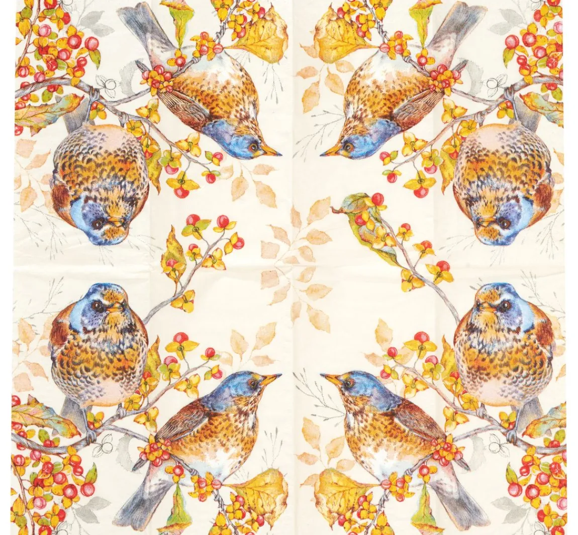 Online IHR Papiertaschentücher "Autumn Birds"