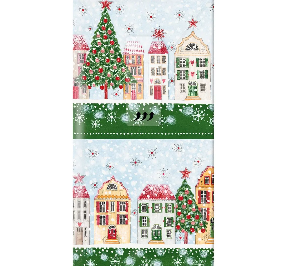 Online Paper+Design Papiertaschentücher "Christmas Town"