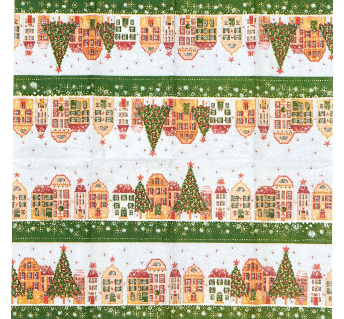 Online Paper+Design Papiertaschentücher "Christmas Town"