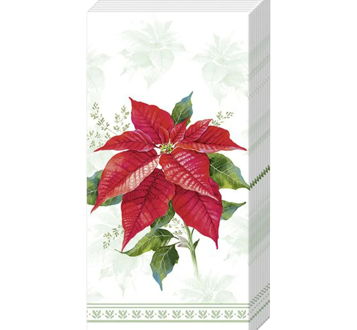 New IHR Papiertaschentücher "Classic Poinsettia"