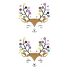 Hot Paper+Design Papiertaschentücher "Colourful Deer"