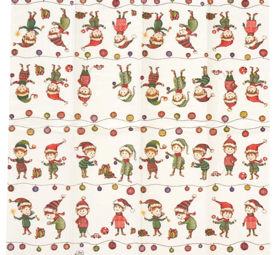 Outlet IHR Papiertaschentücher "Elves At Work"