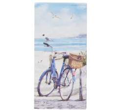 Clearance Ambiente Papiertaschentücher "Fahrrad am Strand"