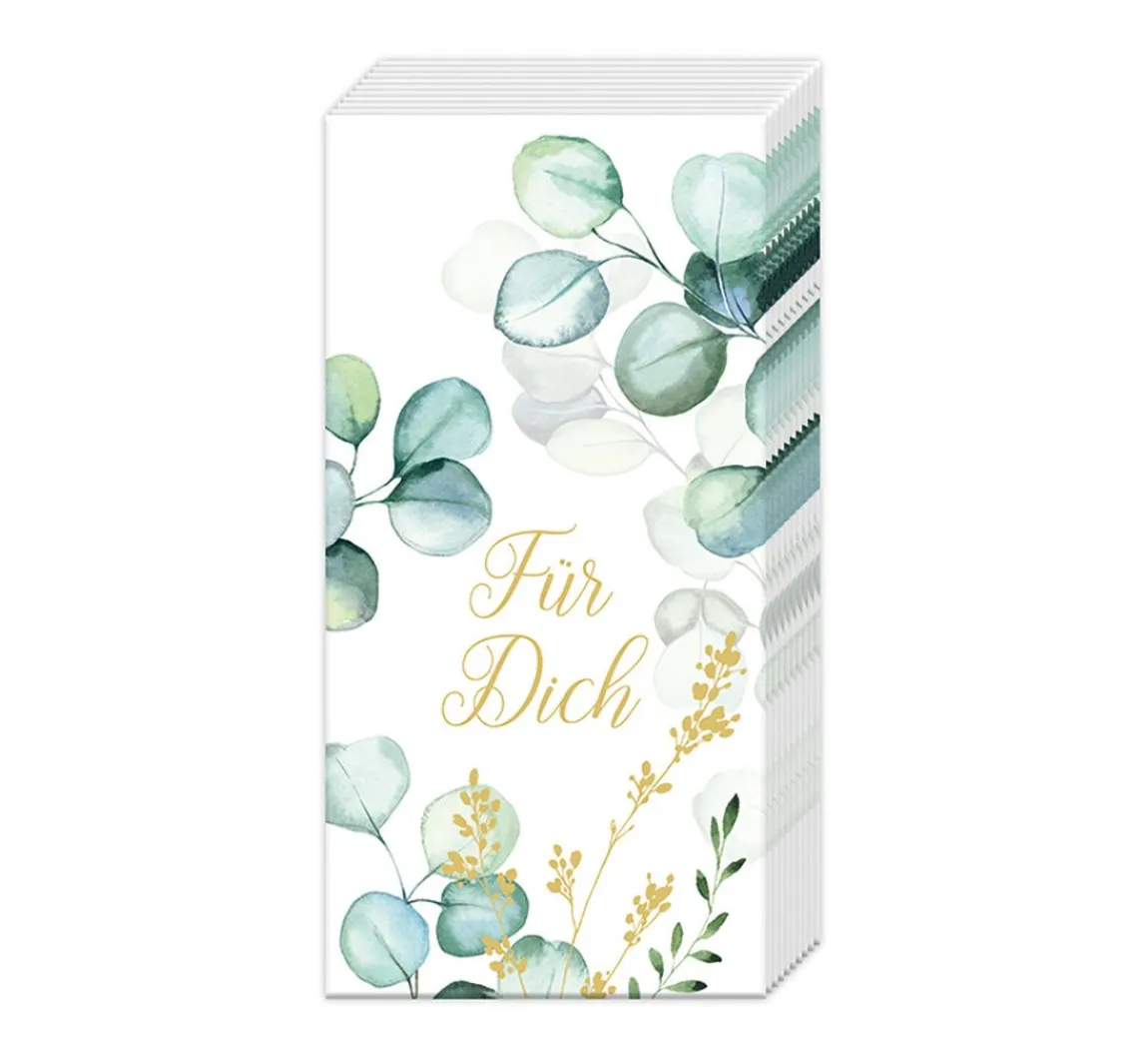 Discount IHR Papiertaschentücher "Für Dich"