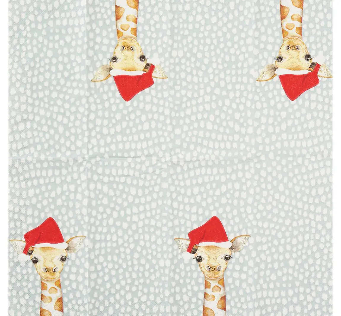 Online Paper+Design Papiertaschentücher "Giraffe Santa"