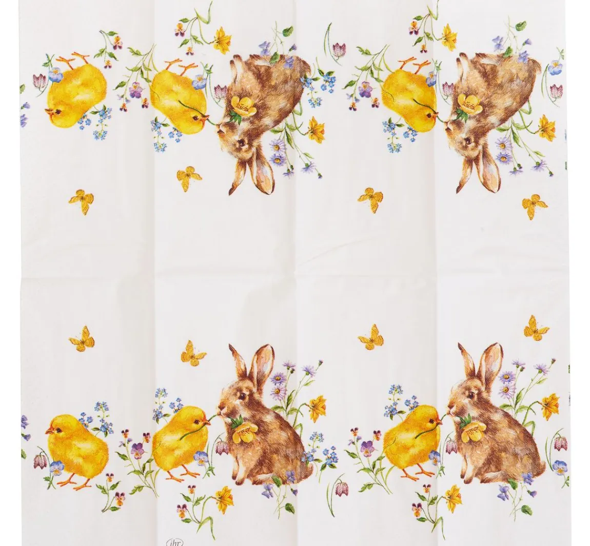 IHR Papiertaschentücher "Hase & Küken"