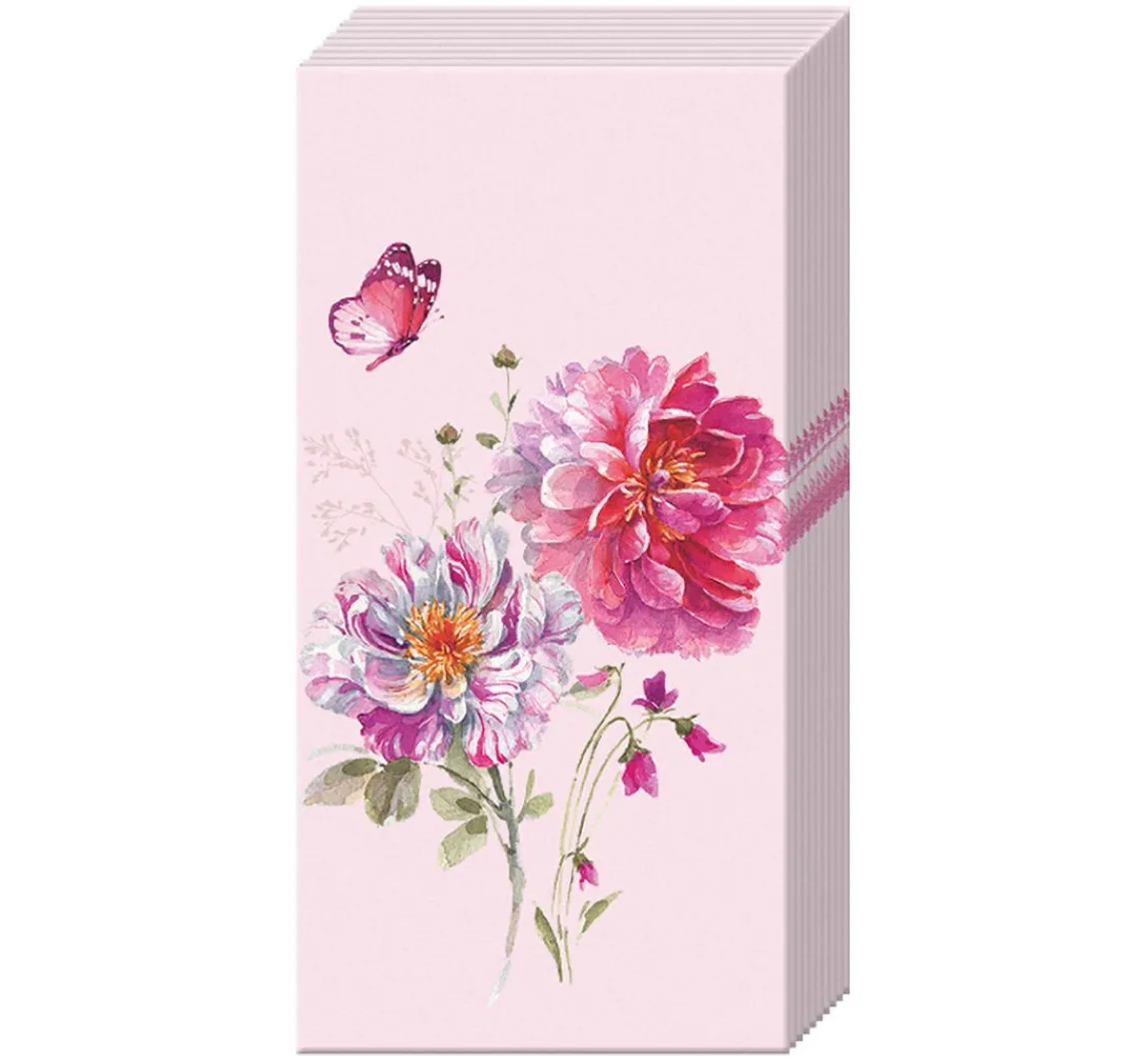 IHR Papiertaschentücher "Jardin Rose"
