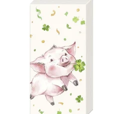 Best IHR Papiertaschentücher "Lucky Pig"