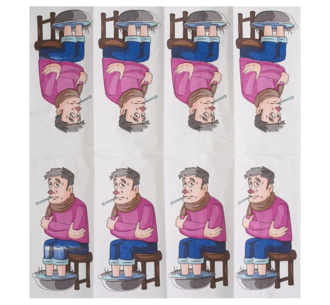 Sale Paper+Design Papiertaschentücher "Man Flu"