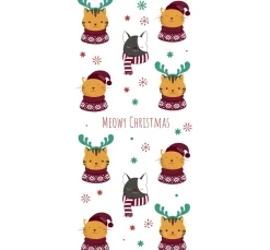 New Paper+Design Papiertaschentücher "Meowy Xmas"