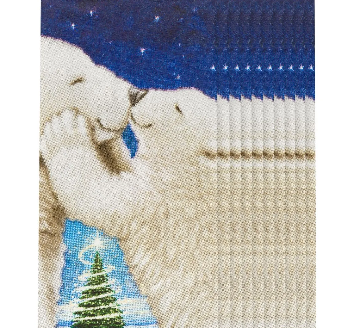 Best Paper+Design Papiertaschentücher "Polar Bear Kiss"