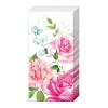 New IHR Papiertaschentücher "Rosen"