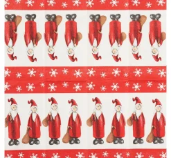 Hot Paper+Design Papiertaschentücher "Santas at work"