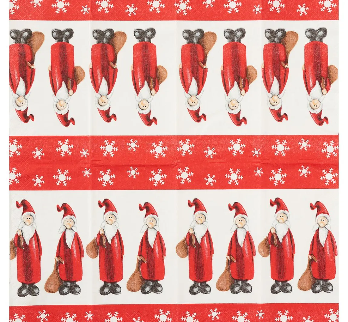 Hot Paper+Design Papiertaschentücher "Santas at work"