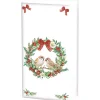 Discount Ambiente Papiertaschentücher "Sparrows In Wreath"