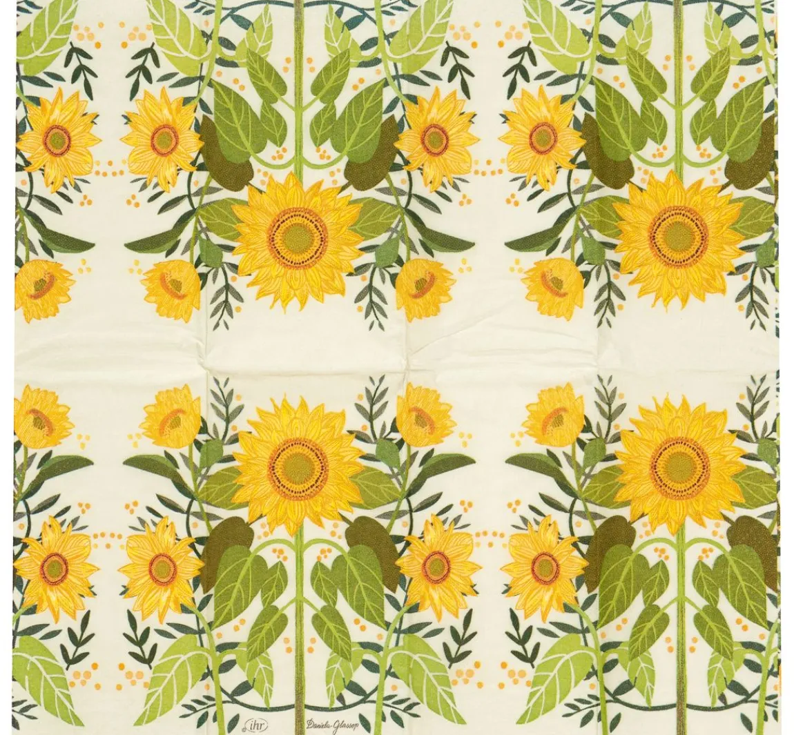 Sale IHR Papiertaschentücher "Sunflower"