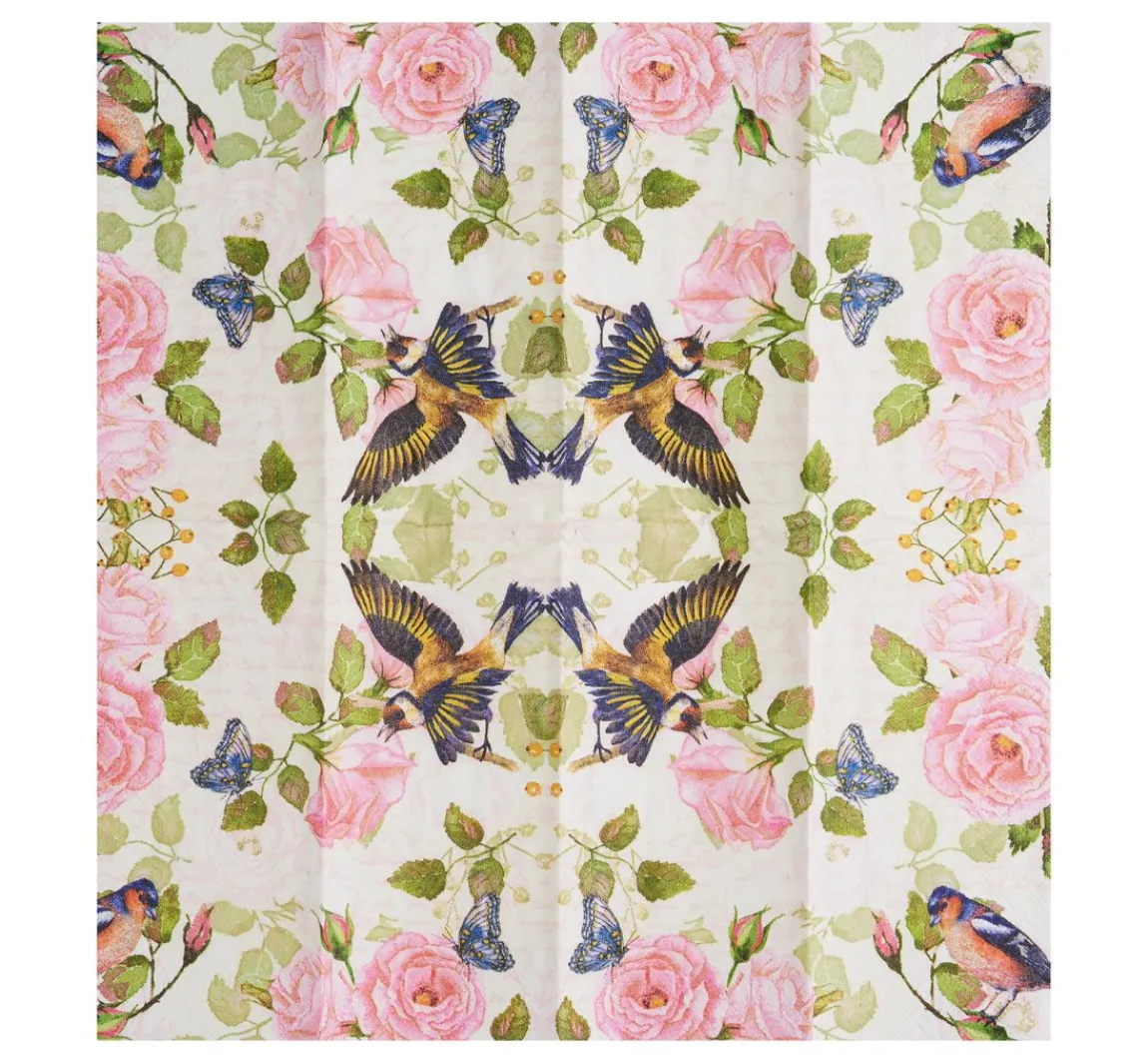 Hot Paper+Design Papiertaschentücher "Vintage Garden"