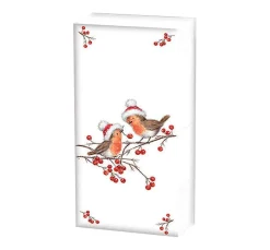 Sale Ambiente Papiertaschentücher "X-Mas Robin"