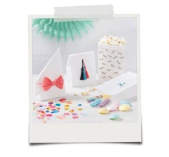 folia Papiertüten, Blockboden, weiß