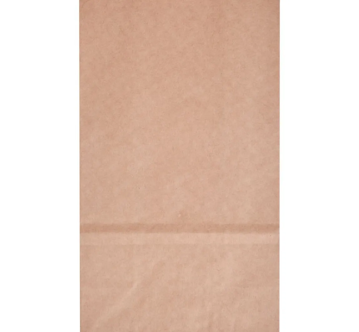 Discount folia Papiertüten mit Blockboden aus Kraftpapier, 15 Stück