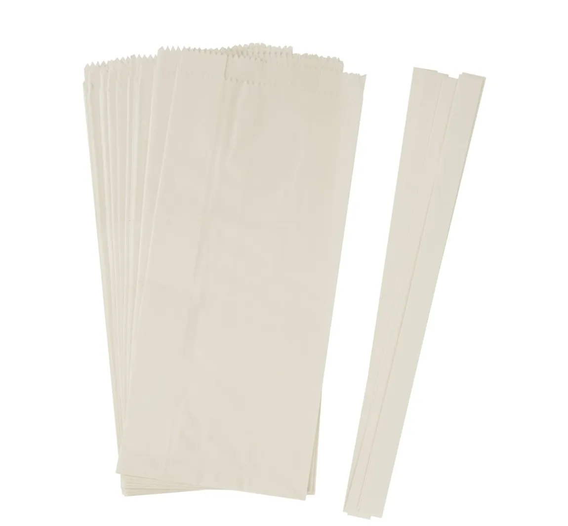 Sale Rico Design Papiertüten Sterne-Set, groß, Weiß