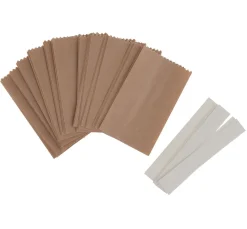 Best Rico Design Papiertüten Sterne-Set, klein, Braun