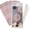 Discount Rico Design Papiertüten Sterne-Set "Merry Christmas", groß, Rosa