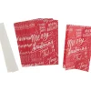 Outlet Rico Design Papiertüten Sterne-Set "Merry Christmas", klein, Rot