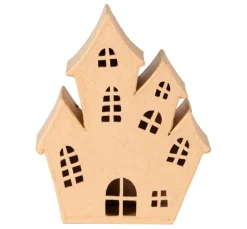 Hot décopatch Papphaus zum Öffnen "Crazy Castle"