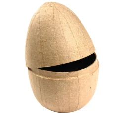 Best décopatch Pappmaché-Eier, teilbar, 3 Stück