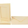 Online folia Passepartoutkarten "Rechteck", DIN A6, 220g/m², 10-tlg.