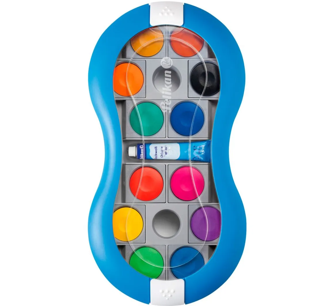 Outlet Pelikan Deckfarbkasten "Space", 12 Farben