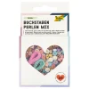 Discount folia Perlenmix "Buchstaben Pastell"