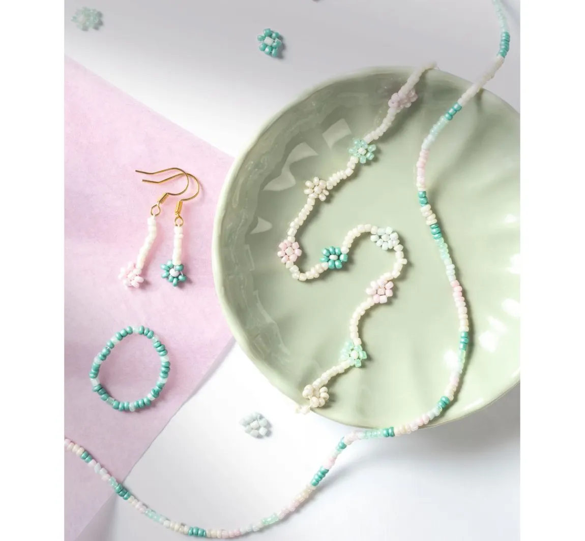 Clearance folia Perlenset "Rocailles"