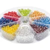 Sale UIT Perlensortiment Rocailles Silverline