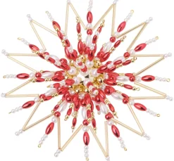 Sale Zauberperle Perlenstern-Komplettset "Classic Red/Gold"