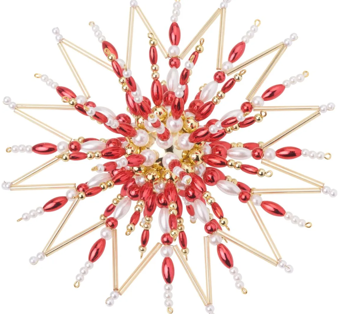 Sale Zauberperle Perlenstern-Komplettset "Classic Red/Gold"