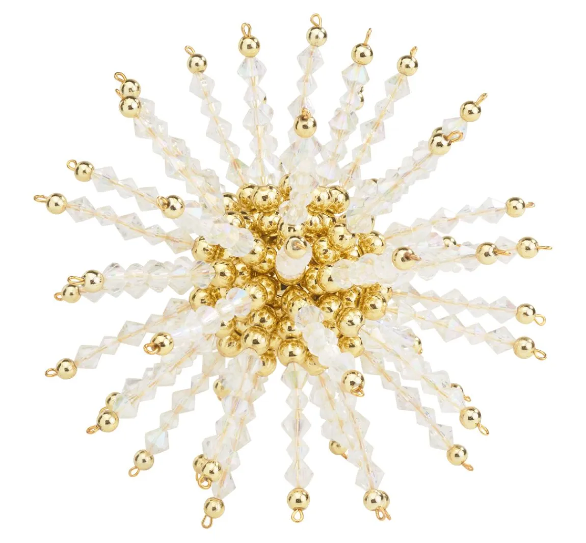New Zauberperle Perlenstern-Komplettset "Crystalgold"
