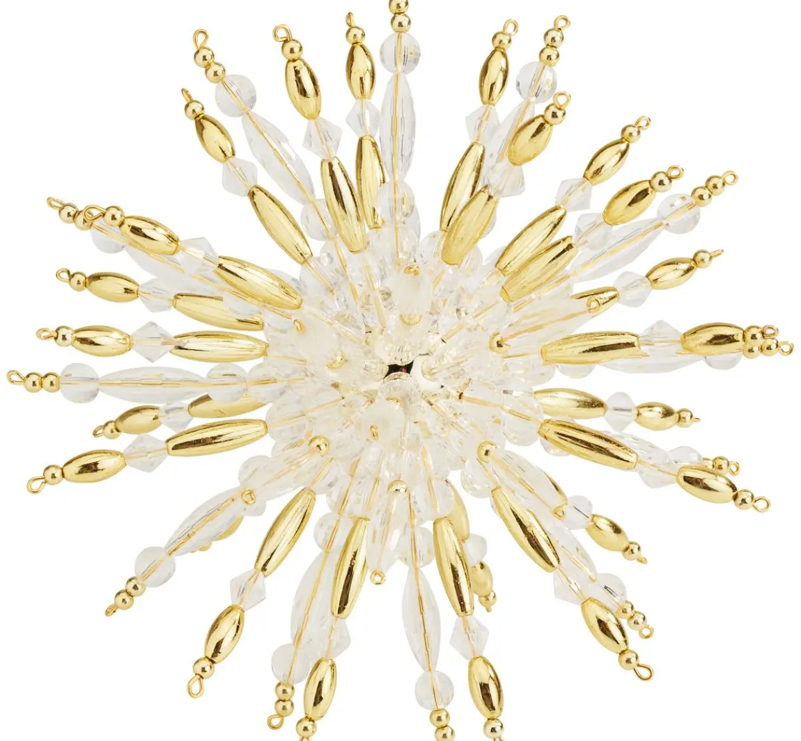 Outlet Zauberperle Perlenstern-Komplettset "Golden Crystal"