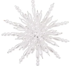 Hot Zauberperle Perlenstern-Komplettset "White Snowflake"