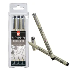 Sakura Pigma Micron Etui, 3er-Set