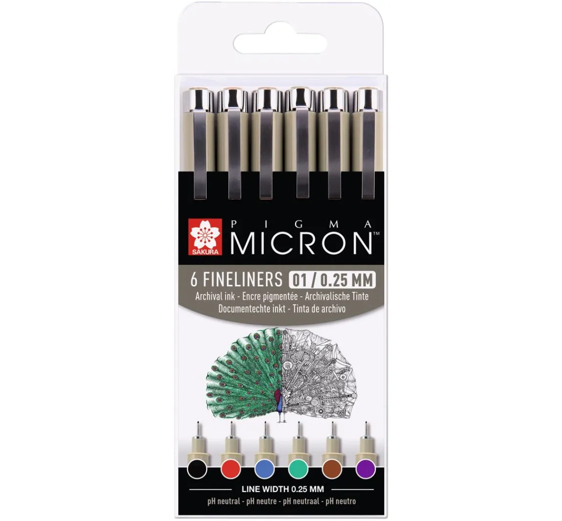 Best Sakura Pigma Micron Set
