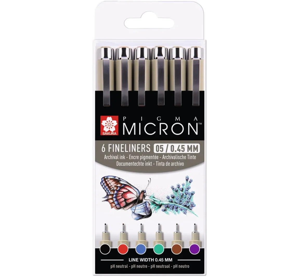 Best Sakura Pigma Micron Set