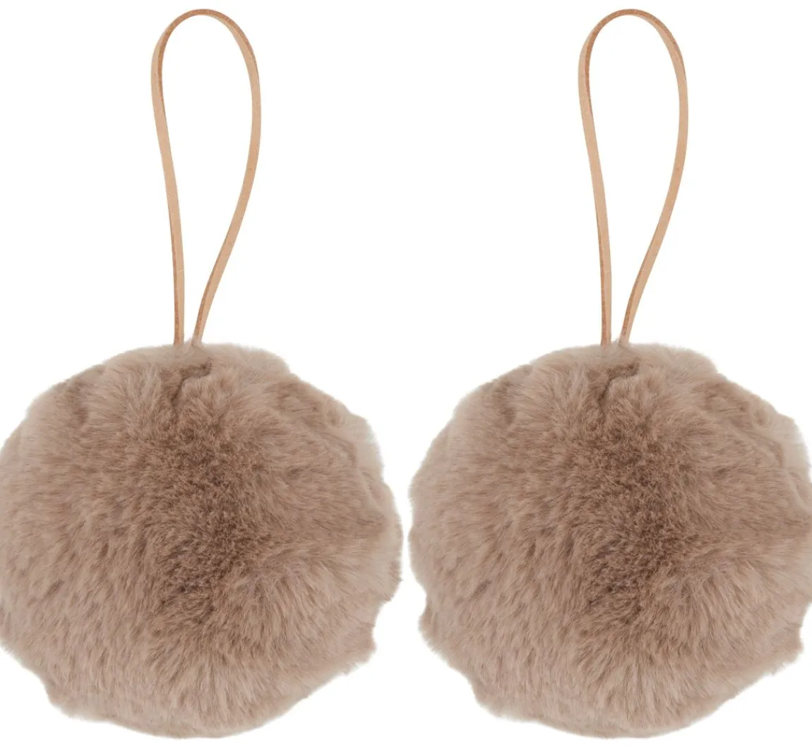 Sale Othmar Decorations Plüsch Kugel "Filis", ca. Ø 9 cm, 2 Stück