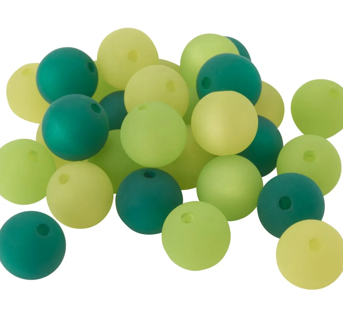 Clearance PRACHT Polaris-Perlen-Mix, 10mm, 30 Stück