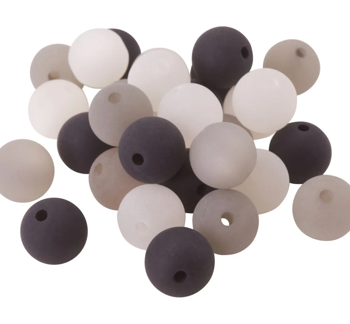 Clearance PRACHT Polaris-Perlen-Mix, 10mm, 30 Stück