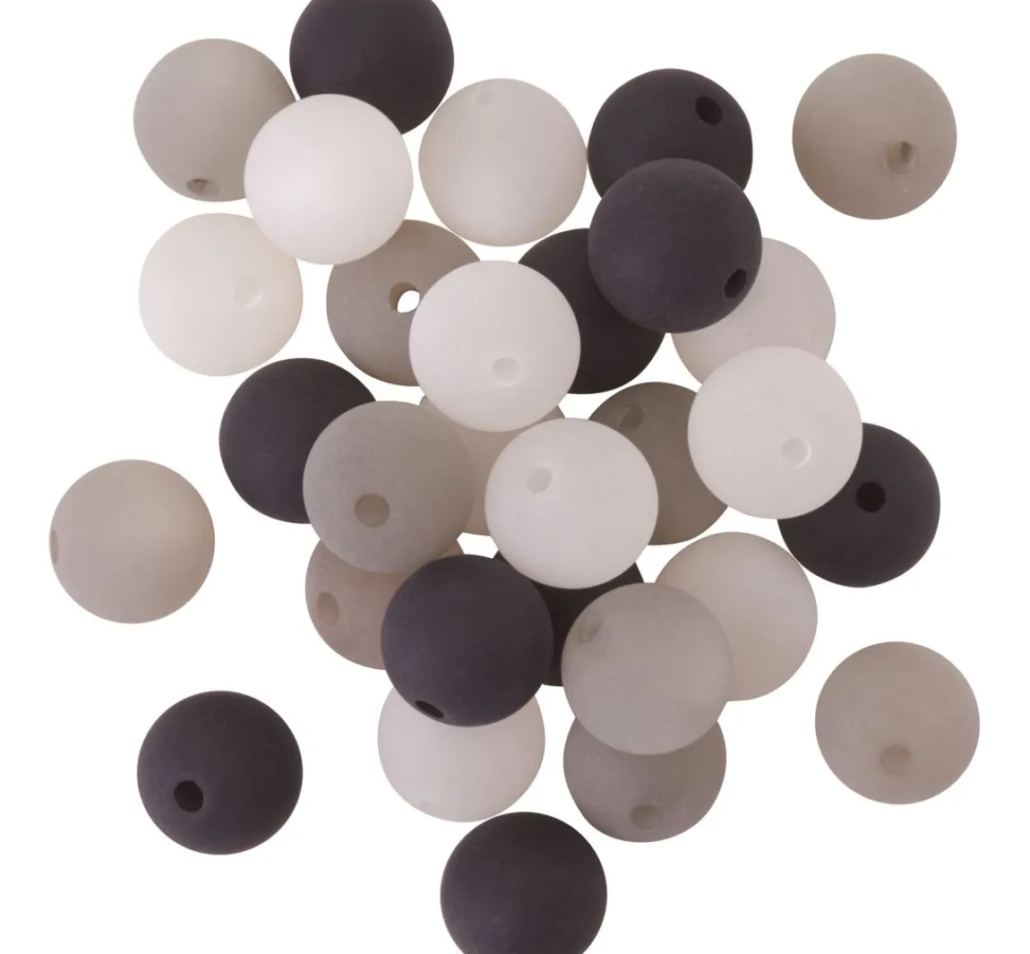 Clearance PRACHT Polaris-Perlen-Mix, 10mm, 30 Stück