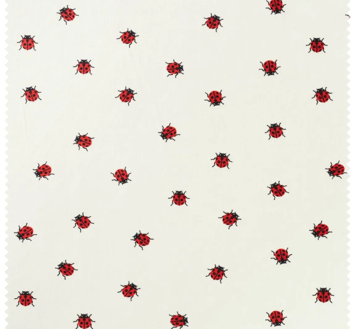 Outlet VBS Marktplatz Polyester-Jersey Chilly Print "Marienkäfer"